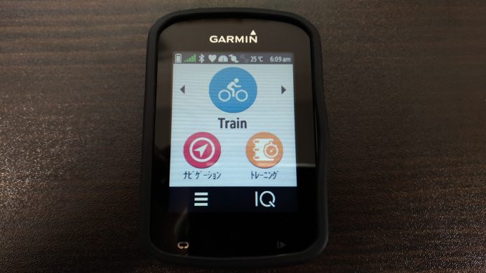 GARMIN EDGE820J　地図機能