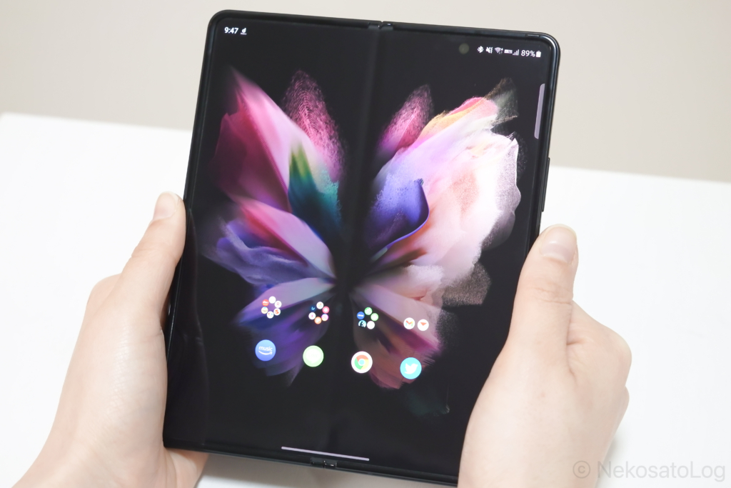 レビュー Galaxy Z Fold3 5G