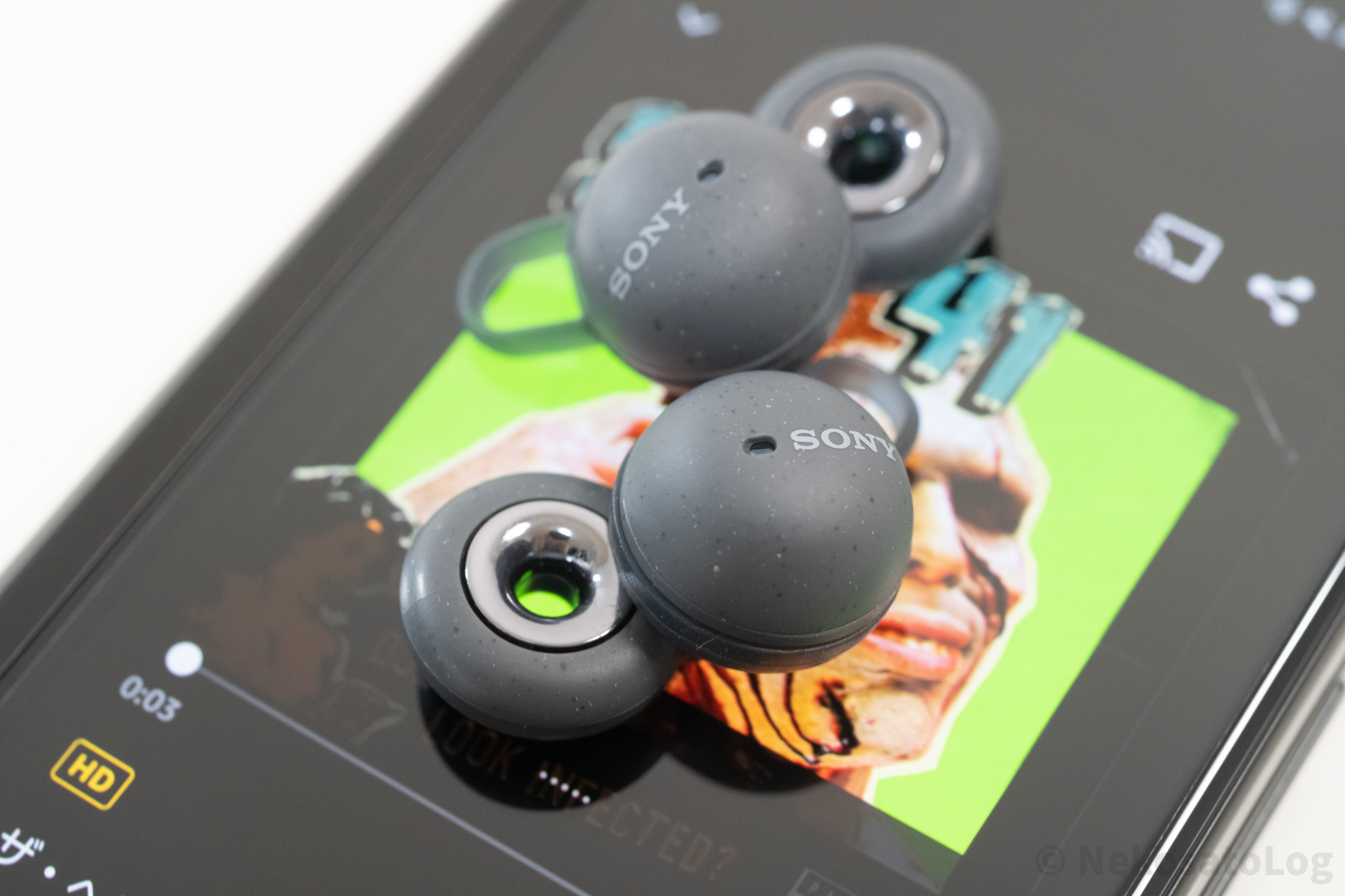 レビュー LinkBuds WF-L900：骨伝導イヤホンより音質が良い！装着感