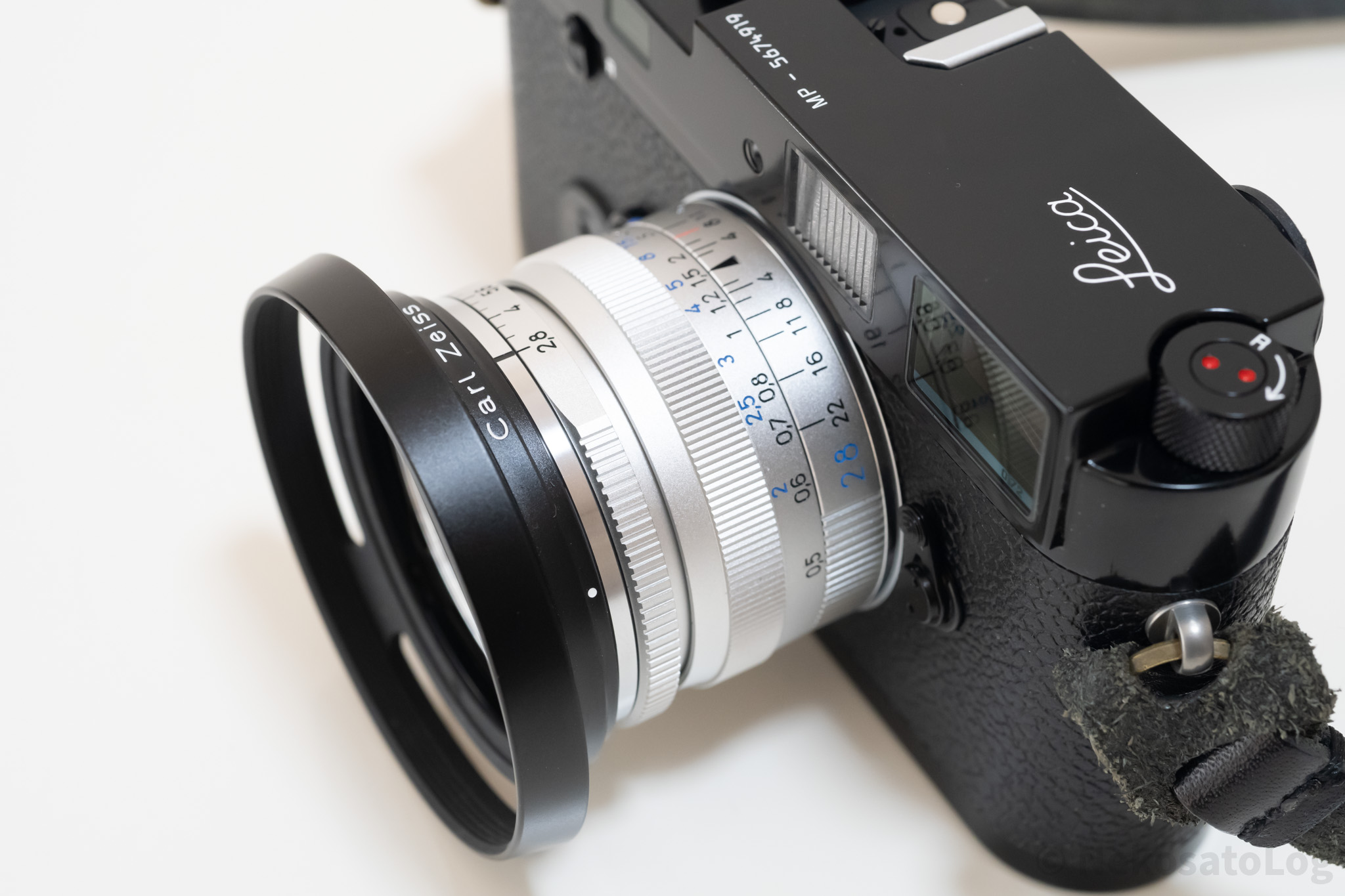 Haoge メタルレンズフード Carl Zeiss C Biogon T 21mm ZM